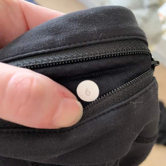 Lululemon Black Run For Your Life Crop Leggings - Picture 5 of 5